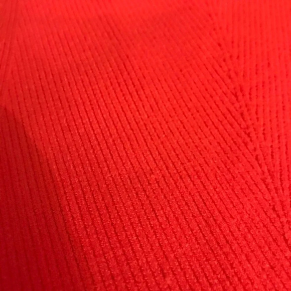 Lewit Ribbed Tube Top, NWT, Large in Red Poppy - Picture 11 of 16